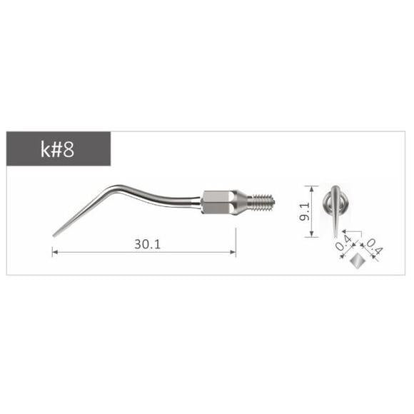 Xpedent Scaler Tip voor Kavo Sonicflex - Div. Maten-Xpedent-K#8-Sordent