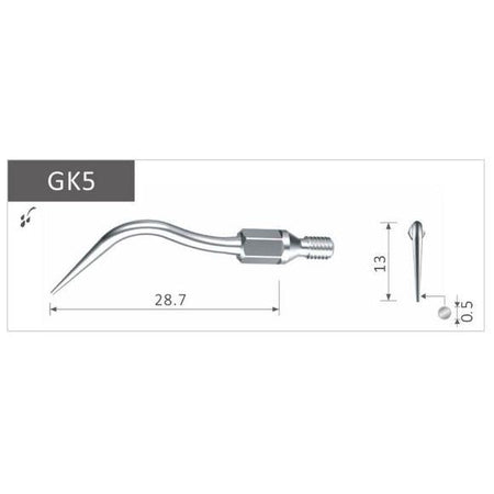 Xpedent Scaler Tip voor Kavo Sonicflex - Div. Maten-Xpedent-Gk5-Sordent
