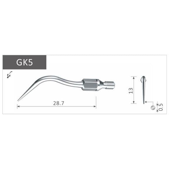 Xpedent Scaler Tip voor Kavo Sonicflex - Div. Maten-Xpedent-Gk5-Sordent