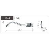 Xpedent Scaler Tip Piezolux/Sonosoft - Div. Maten-Xpedent-K#11-Sordent