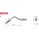 Xpedent Surgical Tip voor Sonicflex/Sonicline - Div. Maten-Xpedent-K101-Sordent