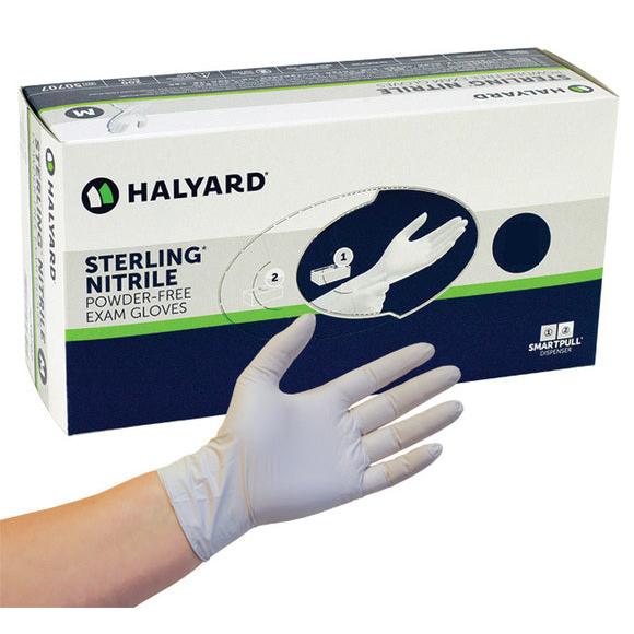 Halyard Sterling Nitril Handschoen poedervrij Grijs (200 st.)-Halyard-Sordent
