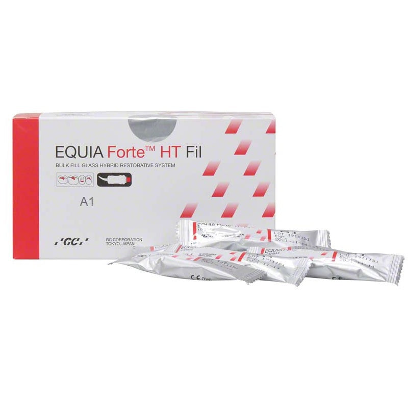 GC EQUIA Forte™ HT Fil Capsules - Div. Kleuren A/B/C (50 x 0.14 mL)-GC-Sordent