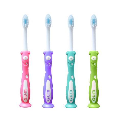 GUM® KIDS Tandenborstel 2-6 jr. - Monster-GUM-Sordent