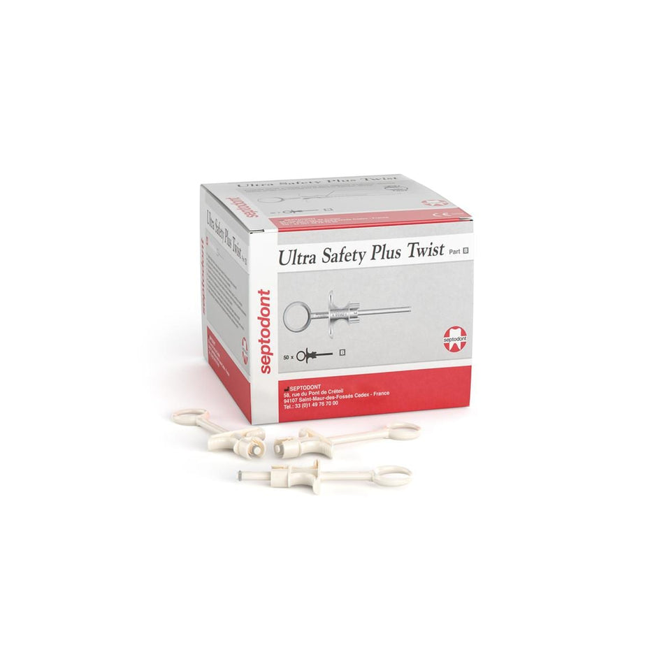 Septodont Ultra Safety Plus Twist Steriele Handvatten-Septodont-Sordent