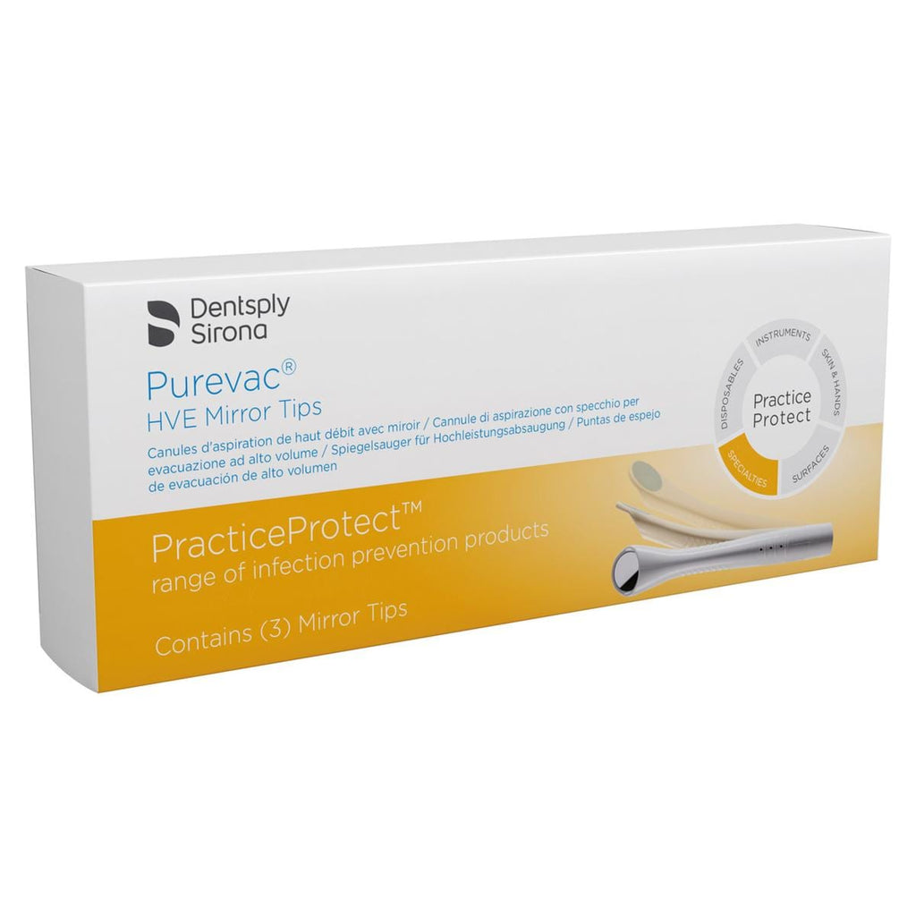 Dentsply Purevac HVE FS Rhodium Mirror Tip - Afzuig- en Spiegelcombinatie-Dentsply Sirona-Sordent