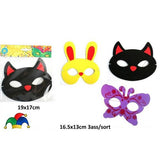Kidspoint Speelgoed Dieren Maskers Assortiment 19x17 cm (48 st.)-Kidspoint-Sordent