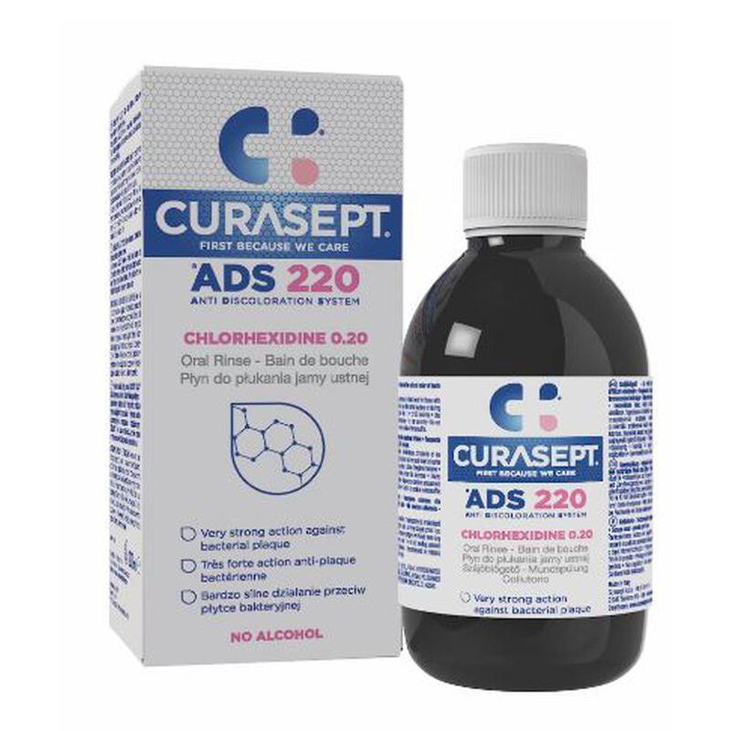 Curasept ADS 220 Mondspoelmiddel 0.20% CHX (200 mL)-Curasept-Sordent
