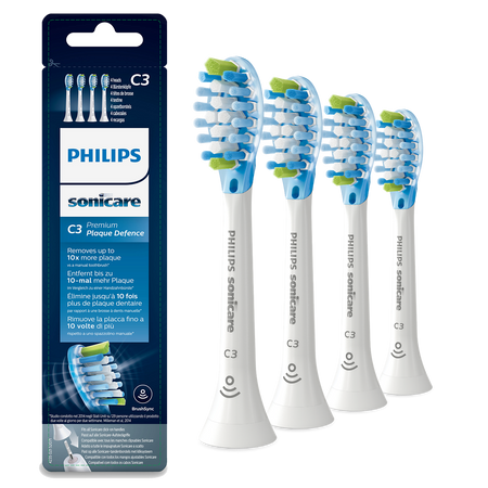 Sonicare Opzetborstels Plaque Defence - Hx9044 (4 st.)-Sonicare-Wit-Sordent