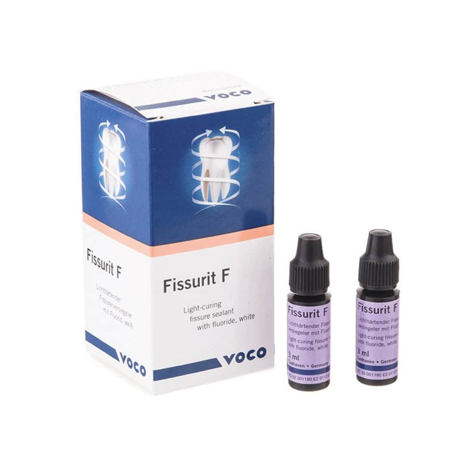 VOCO Fissurit® F - Fissuur Sealant Fluoride - Wit (Fles 2 × 3 mL)-VOCO-Sordent