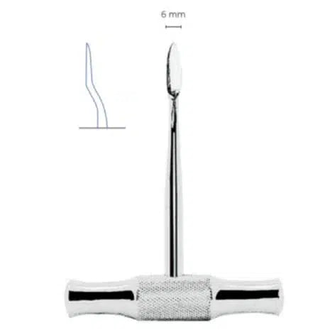 Asa Dental Wortelhevel 1LC Lecluse (6 mm)-Instrumenten-Asa Dental S.p.A-Sordent