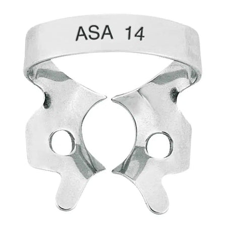 Asa Dental Gevleugelde Rubberdamklem Deels Ronde Molaren-Instrumenten-Asa Dental S.p.A-Sordent
