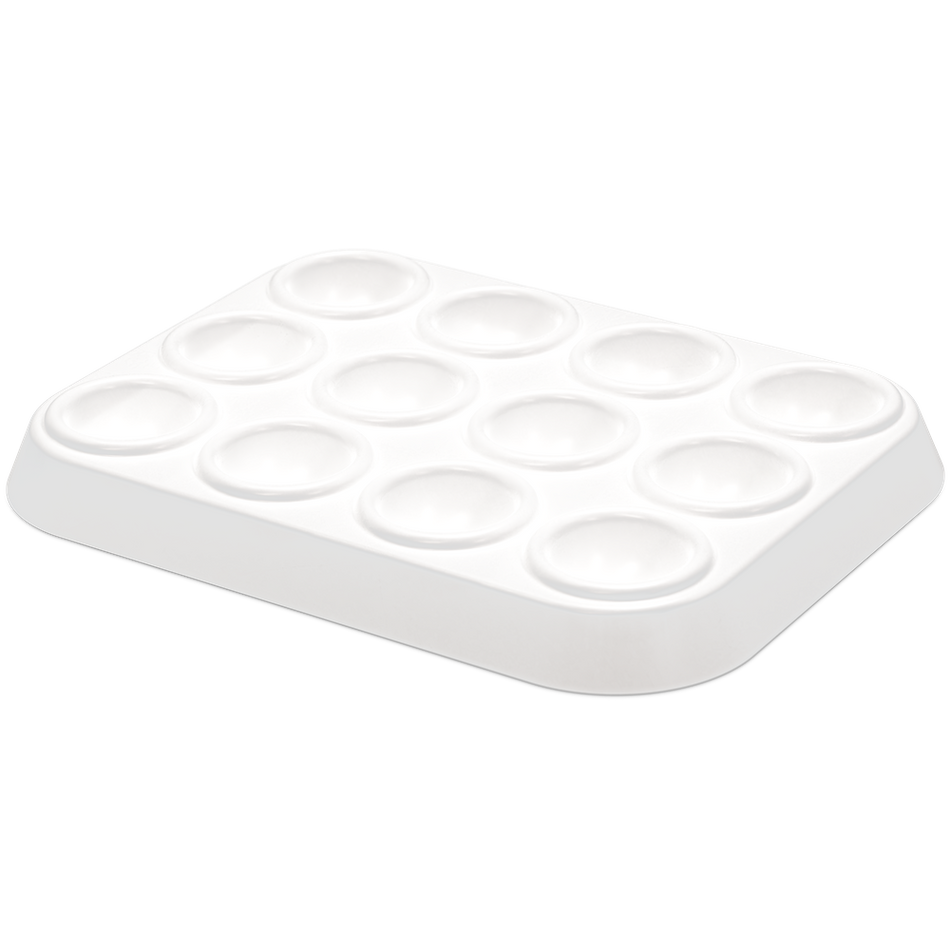 Asa Dental Wegwerp Plastic Mengtrays 12 wells (1000 st.)-Asa Dental S.p.A-Sordent