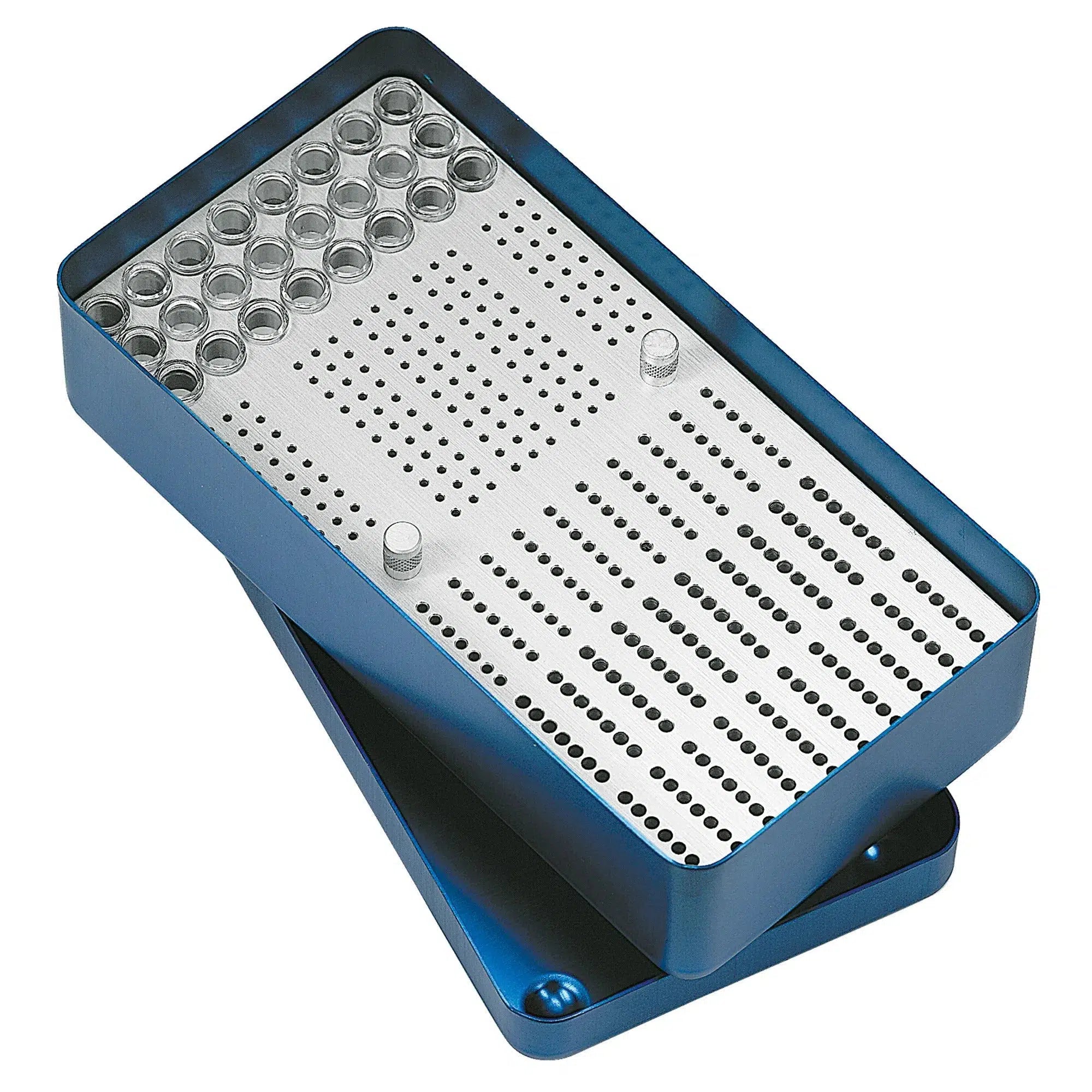 Asa Dental Endodontische doos Zilver/Blauw (Maxi - 204x105x54 mm)-Instrumenten-Asa Dental S.p.A-Sordent