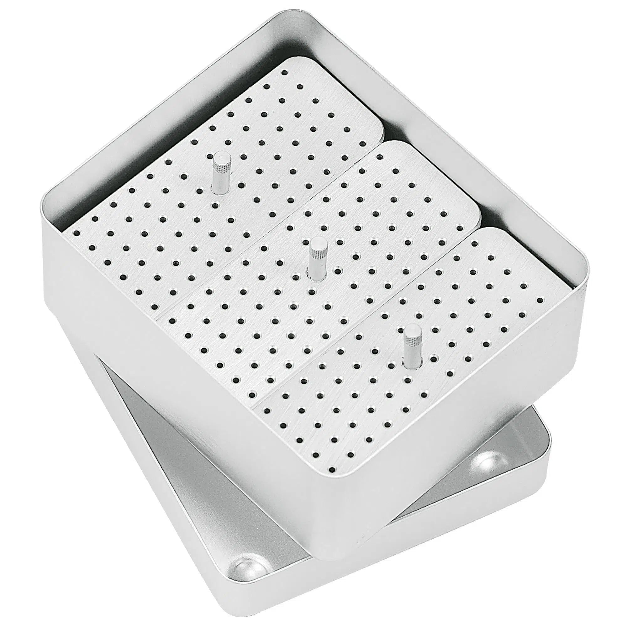 Asa Dental Endodontische doos Zilver (Medium - 125x105x54 mm)-Instrumenten-Asa Dental S.p.A-Sordent