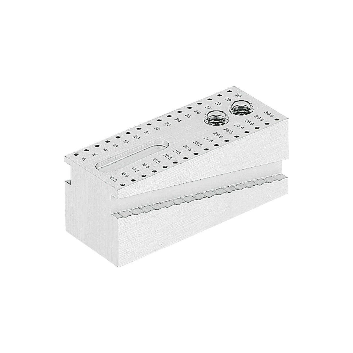 Asa Dental Endometer Rechthoek Aluminium (100x40x40 mm)-Instrumenten-Asa Dental S.p.A-Sordent
