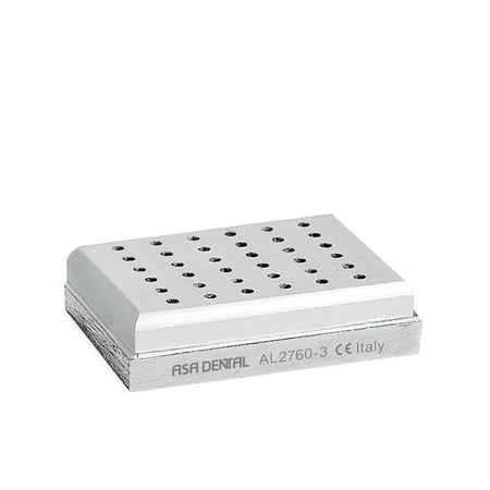 Asa Dental Aluminium Boorhouder 36 gaten #FG/#CA Klein/Groot-Instrumenten-Asa Dental S.p.A-Sordent