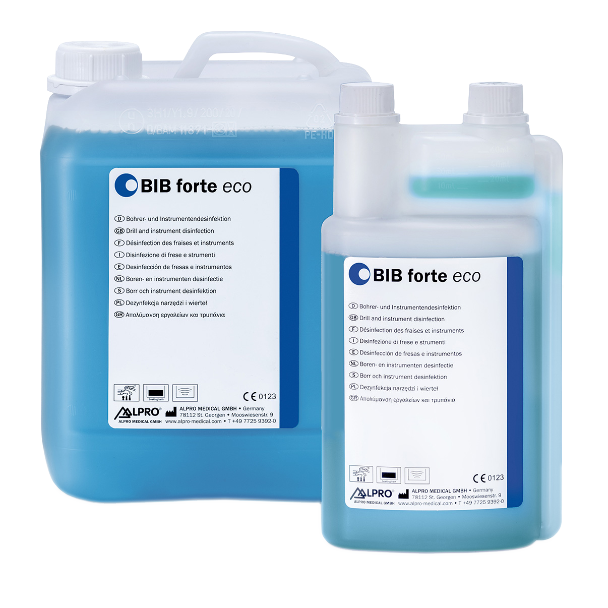 Alpro Bib Forte - Boren En Instrumenten Desinfectie Doseerfles - (1 L)-Alpro-Sordent