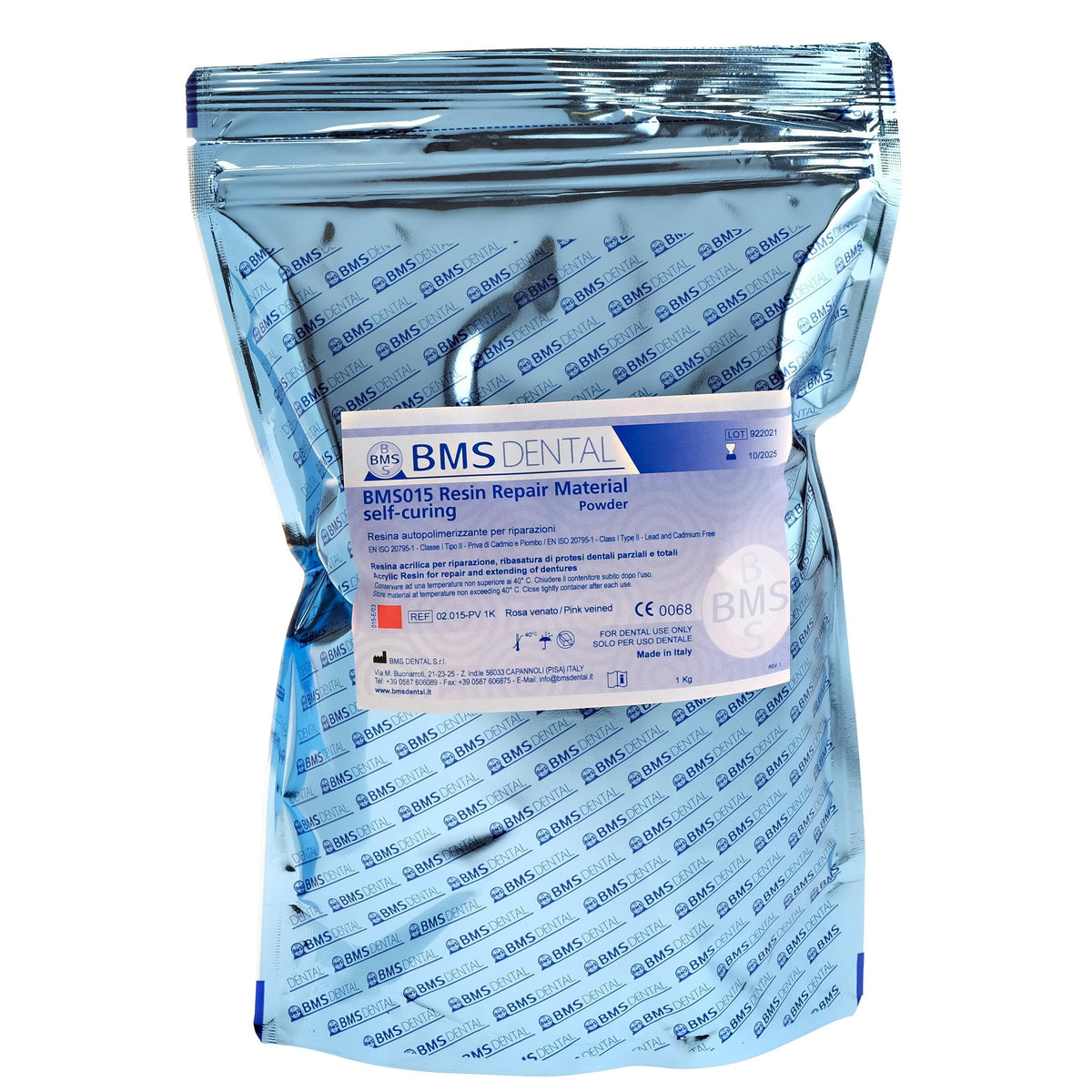 BMS Dental Zelfuithardende Reparatie Kunsthars Poeder (500 g t/m 50 kg)-BMS Dental-Sordent
