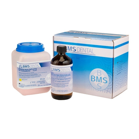 BMS Dental Zelfuithardende Orthodontische Hars (500 g Poeder + 250 mL Vloeistof)-BMS Dental-Sordent