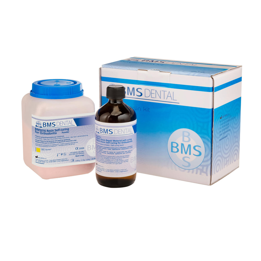 BMS Dental Zelfuithardende Orthodontische Hars (500 g Poeder + 250 mL Vloeistof)-BMS Dental-Sordent