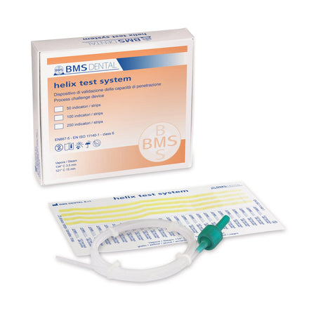 BMS Dental Helix Test voor Klasse B en S Autoclaven (50, 100 of 250 strips)-BMS Dental-Sordent