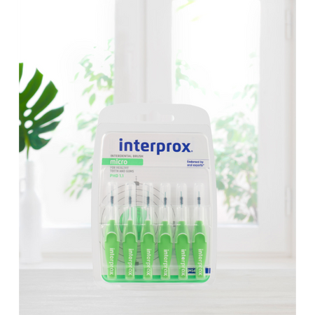 Interprox® Ragers Micro groen PHD 1,1 - Blister (6 st.)-Dentaid-Sordent