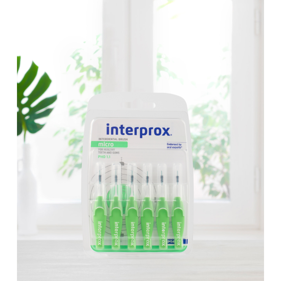 Interprox® Ragers Micro groen PHD 1,1 - Blister (6 st.)-Dentaid-Sordent