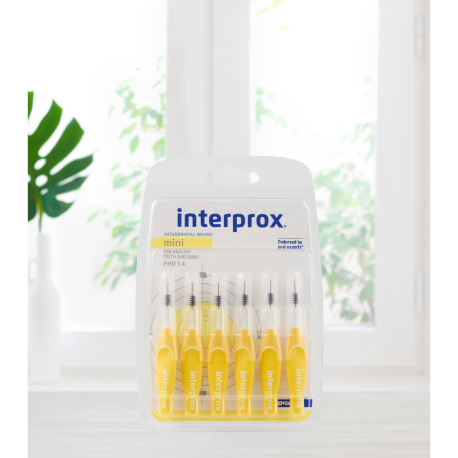 Interprox® Ragers Mini geel PHD 1,4 - Blister (6 st.)-Dentaid-Sordent