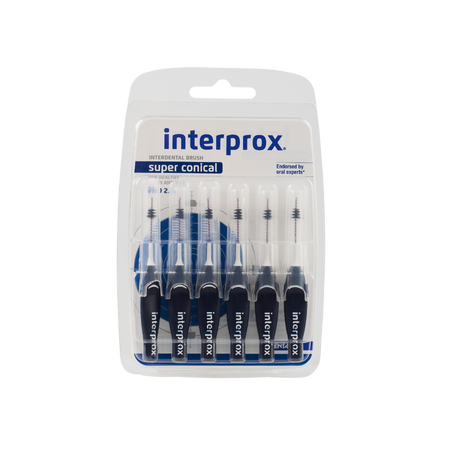 Interprox® Ragers Super Conical donkerblauw PHD 2,0 - Blister (6 st.)-Dentaid-Sordent