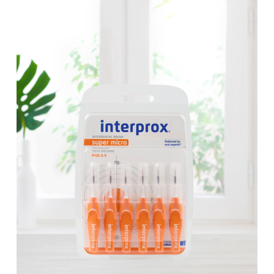 Interprox® Ragers Super Micro oranje PHD 0,9 - Blister (6 st.)-Dentaid-Sordent