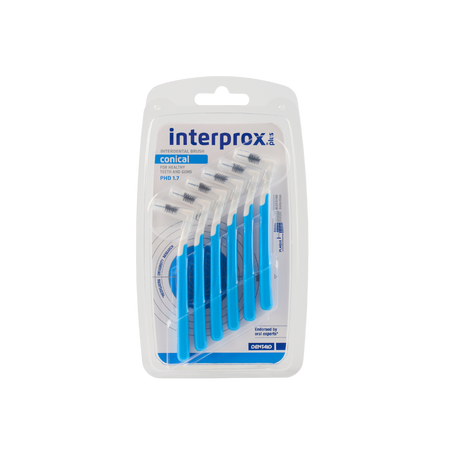 Interprox® Ragers Plus Conical blauw PHD 1,7 - Blister (6 st.)-Dentaid-Sordent