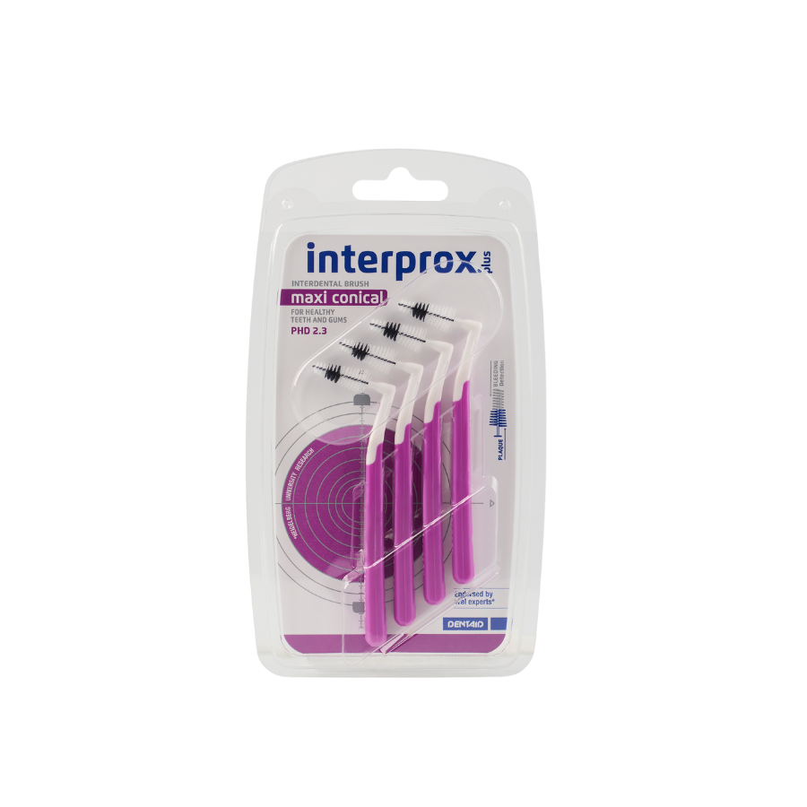 Interprox® Ragers Plus Maxi Conical paars PHD 2,3 - Blister (4 st.)-Dentaid-Sordent