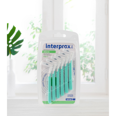 Interprox® Ragers Plus Micro groen PHD 1,1 - Blister (6 st.)-Dentaid-Sordent