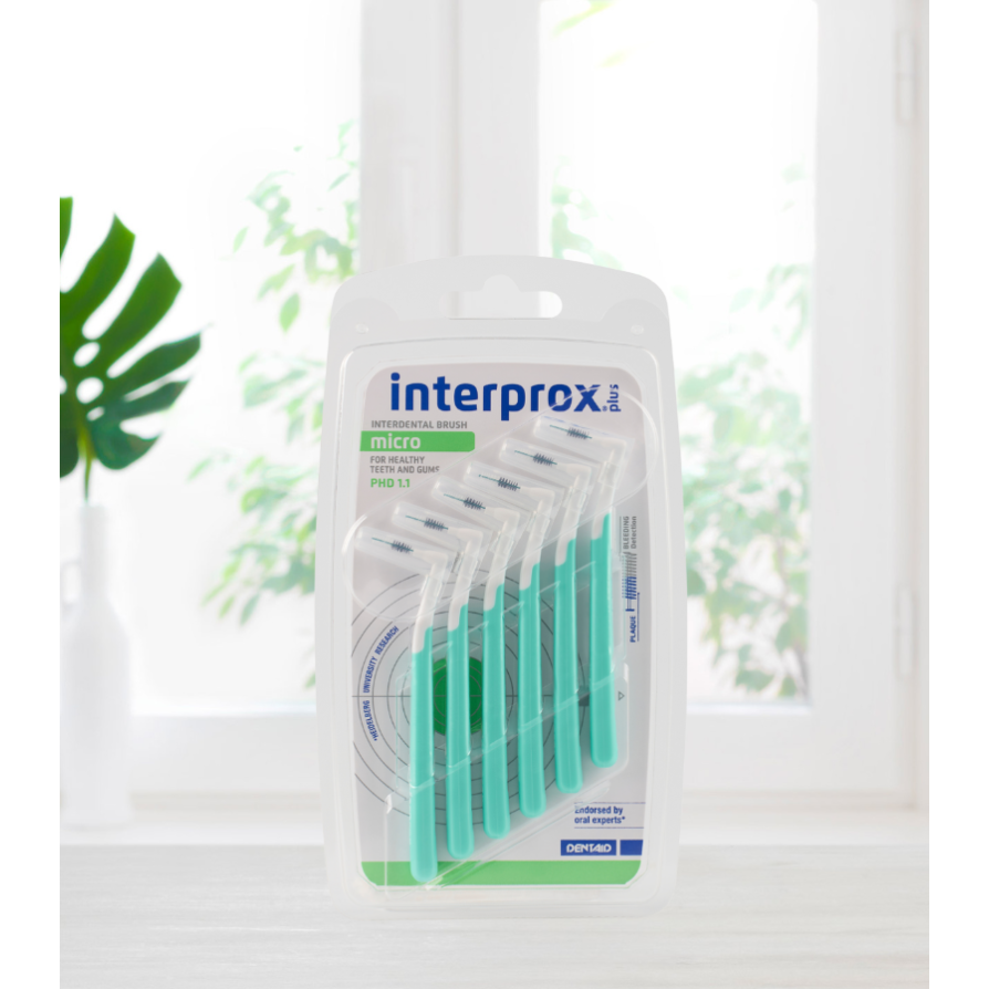 Interprox® Ragers Plus Micro groen PHD 1,1 - Blister (6 st.)-Dentaid-Sordent