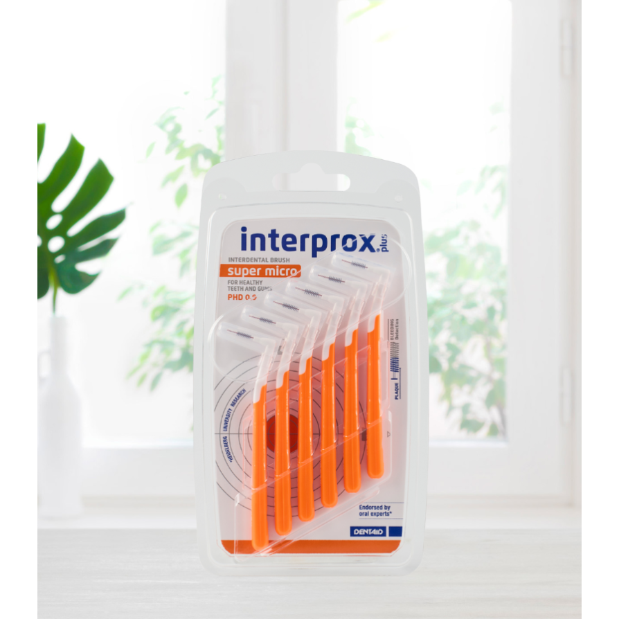 Interprox® Ragers Plus Super Micro oranje PHD 0,9 - Blister (6 st.)-Dentaid-Sordent