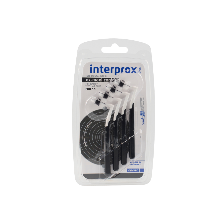 Interprox® Ragers Plus XX Maxi Conical zwart PHD 2,9 - Blister (4 st.)-Dentaid-Sordent
