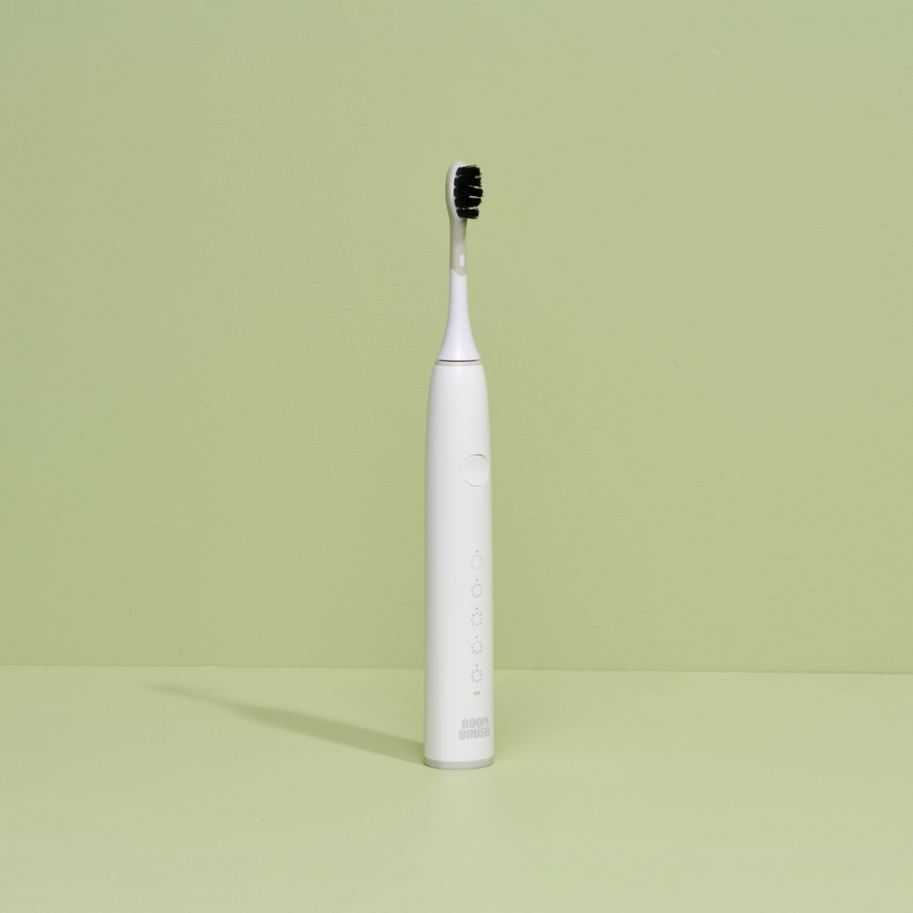 Boombrush Sonische Tandenborstel (Zwart/Wit) – 90 Dagen Batterij-Boombrush-Sordent