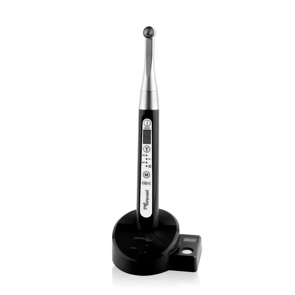 Premium Plus Lichtuitharding / Led Curing Light C02-C Incl. sleeves-Premium Plus-Zwart-Sordent
