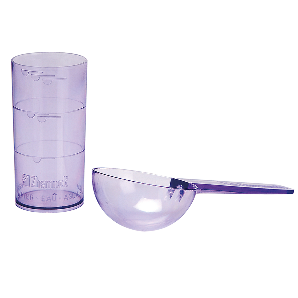 Zhermack Maatbestek (Maatbeker + lepel) voor Hydrogum 5 & Hydrocolor 5 (0)-Zhermack-Sordent