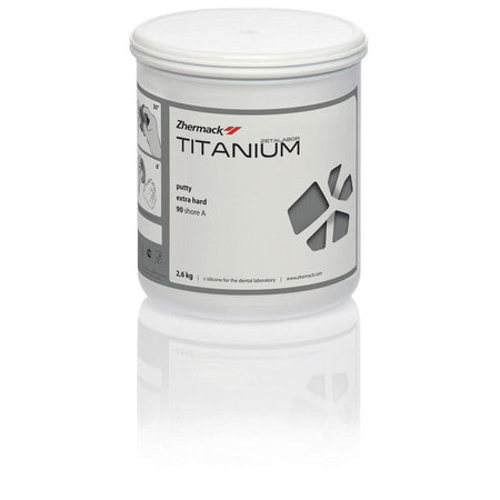 Zhermack Titanium Shore A 90 Condensatie Silicone (2,6 kg)-Zhermack-Sordent