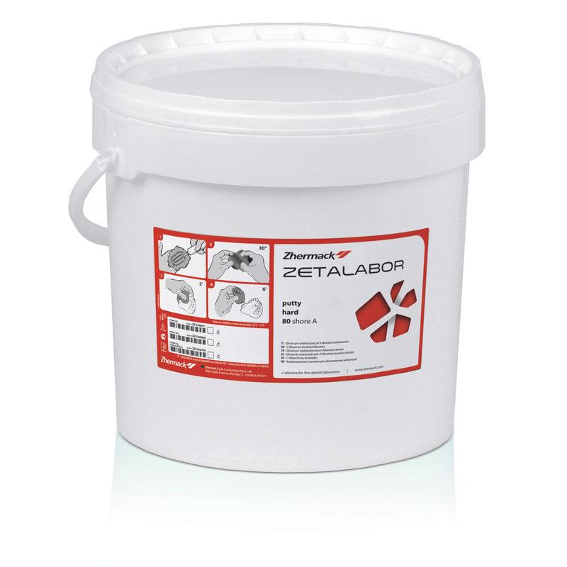 Zhermack Zetalabor Shore A 80 Condensatie Silicone (10 kg)-Zhermack-Sordent