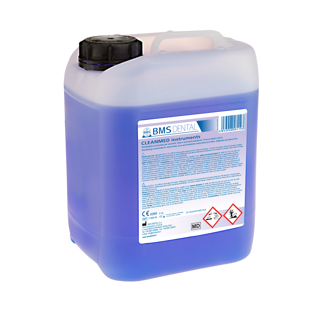 Cleanmed Desinfectie en Reiniging Instrumenten 5 Liter-Desinfectiemiddelen-BMS Dental-Sordent