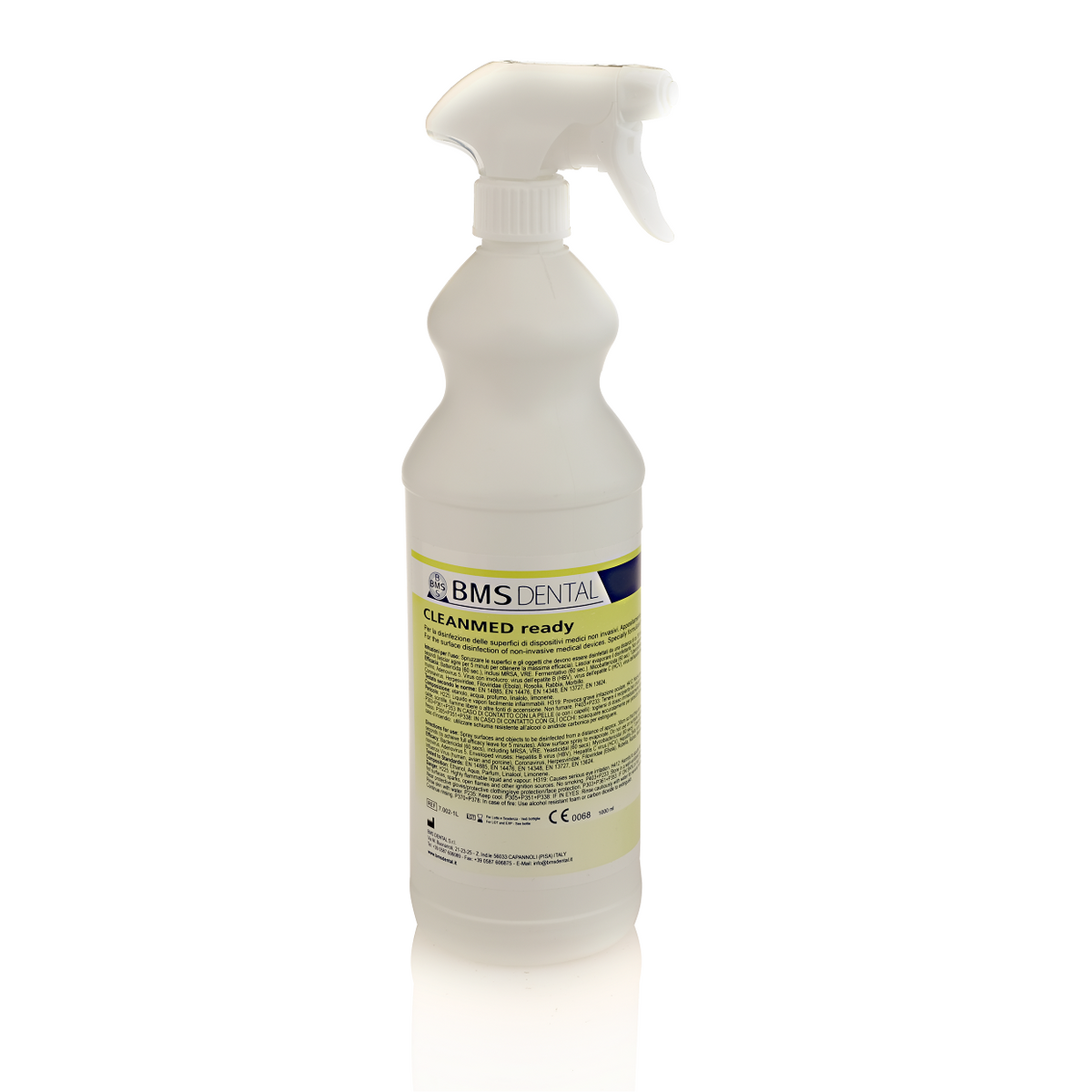 BMS Dental CLEANMED Ready (1 L Spray) – Alcohol Oppervlakte Desinfectie-Disposables-BMS Dental-Sordent