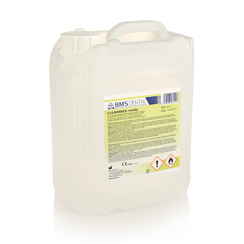 BMS Dental CLEANMED Ready (5 L Container) – Alcohol Oppervlakte Desinfectie-Disposables-BMS Dental-Sordent