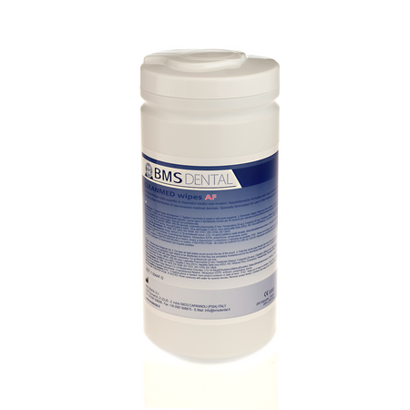 BMS Dental CLEANMED Wipes AF met Dispenser – Alcoholvrije Oppervlakte Desinfectiedoekjes-Disposables-BMS Dental-Sordent