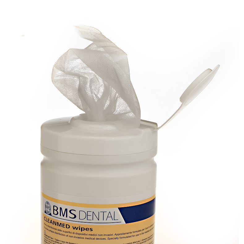 Cleanmed Wipes Inclusief Dispenser - 20 x 20 cm-Disposables-BMS Dental-Sordent