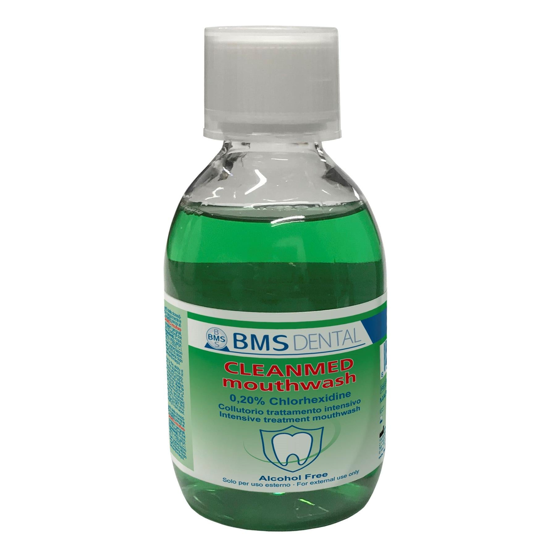 BMS Dental Cleanmed Alcoholvrije Mondspoeling (250 / 500 mL)-Disposables-BMS Dental-Sordent