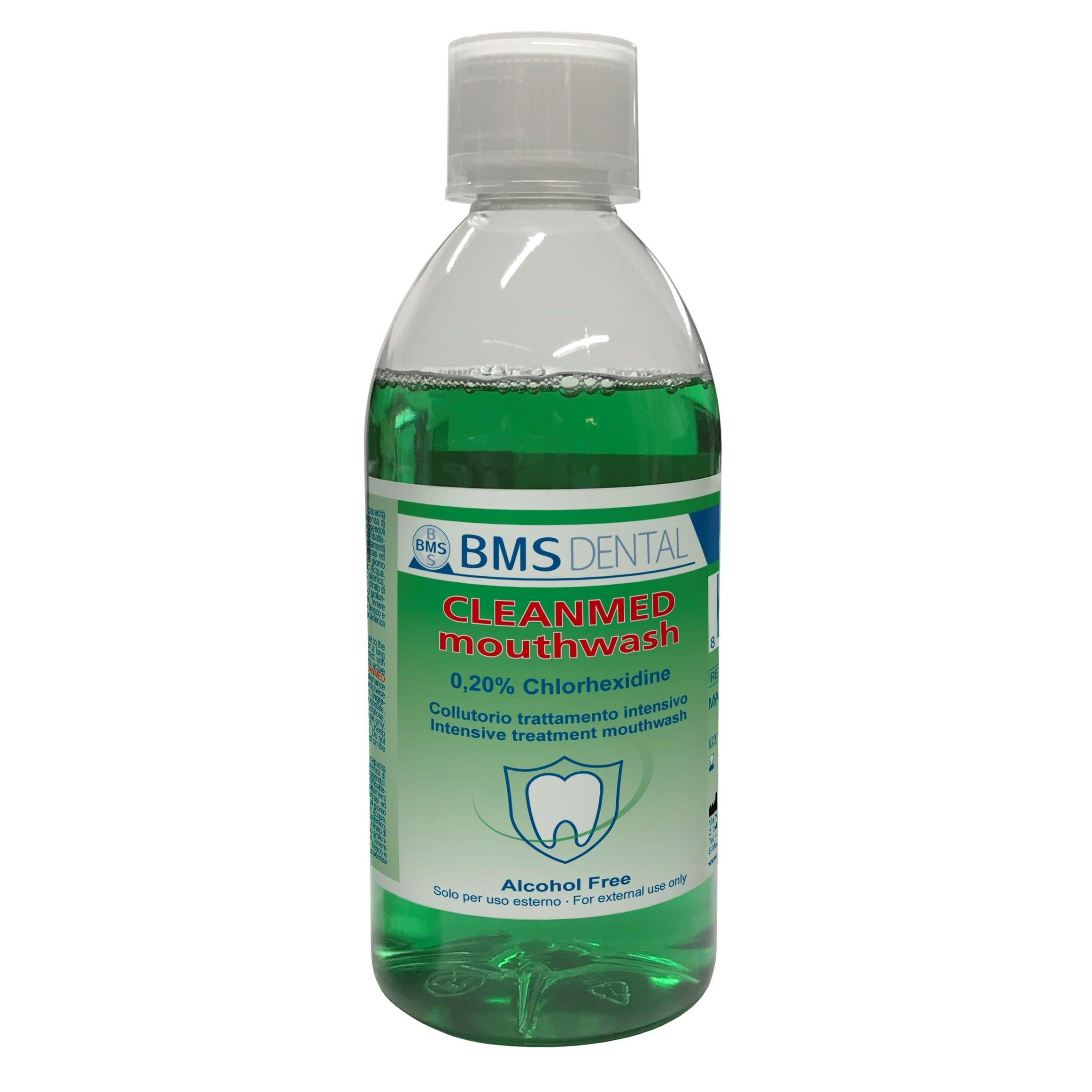 BMS Dental Cleanmed Alcoholvrije Mondspoeling (250 / 500 mL)-Disposables-BMS Dental-Sordent