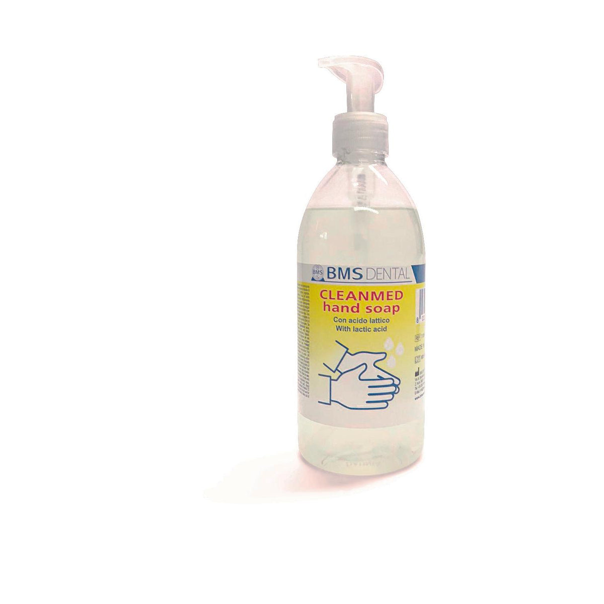 BMS Dental CLEANMED Handzeep Pompflacon (500 mL)-Disposables-BMS Dental-Sordent